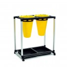 Slaktestativ med 2 trakter for høns thumbnail