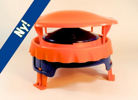 Cleanflo drikker med stativ og deksel